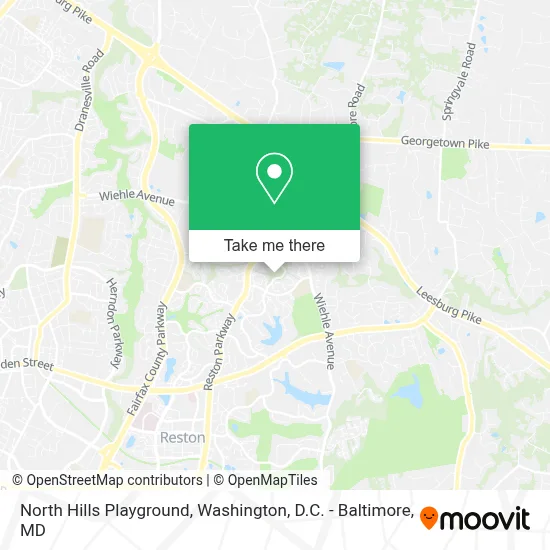 North Hills Playground map