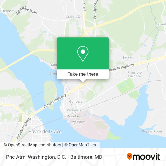 Pnc Atm map