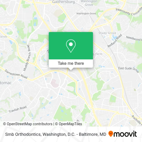 Smb Orthodontics map