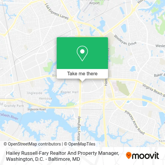 Hailey Russell-Fary Realtor And Property Manager map
