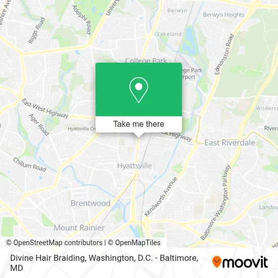Divine Hair Braiding map