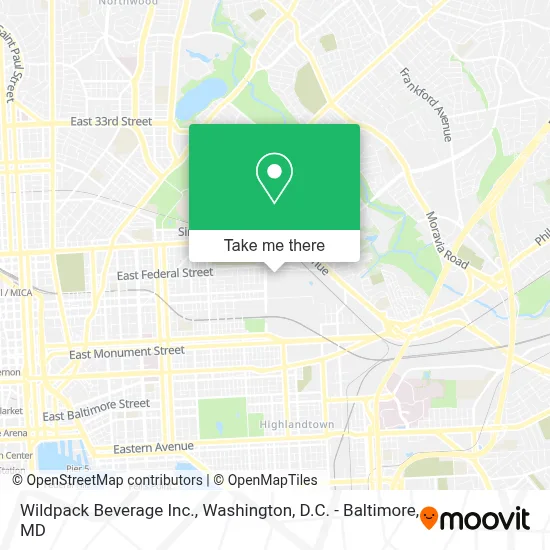 Wildpack Beverage Inc. map