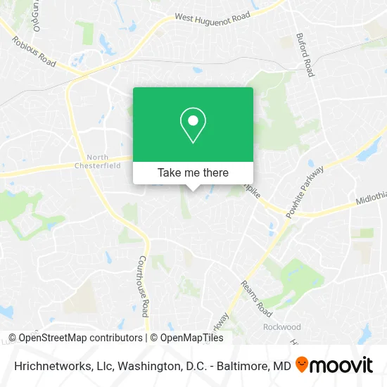 Hrichnetworks, Llc map