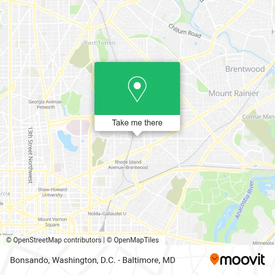 Bonsando map