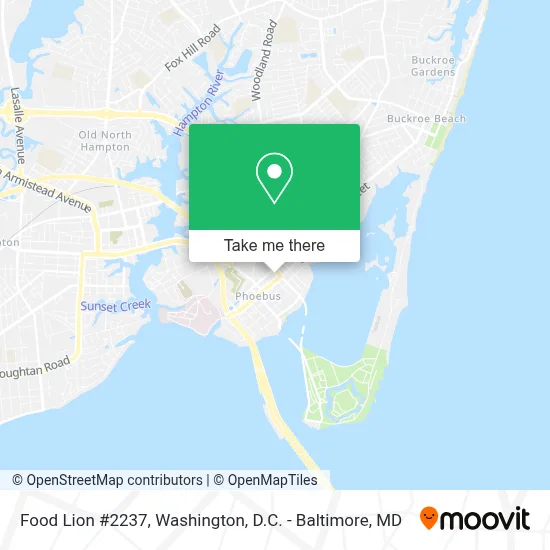 Food Lion #2237 map