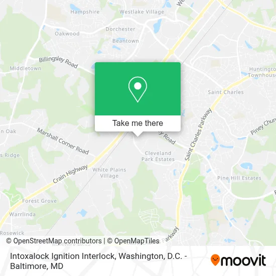 Intoxalock Ignition Interlock map