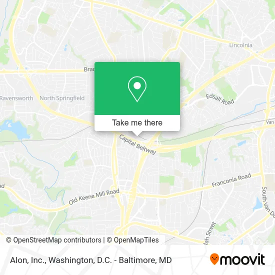 Alon, Inc. map