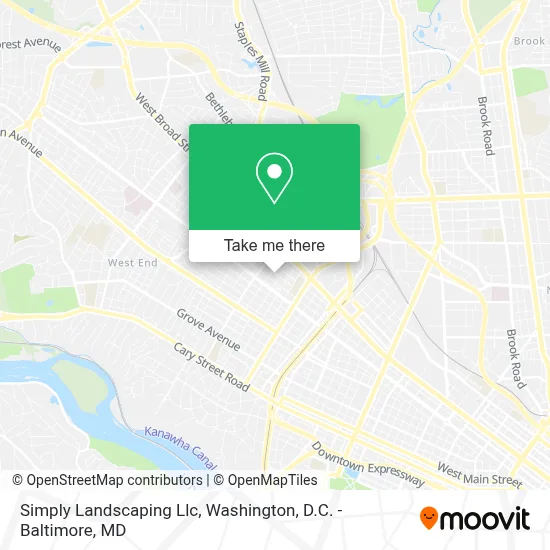 Simply Landscaping Llc map