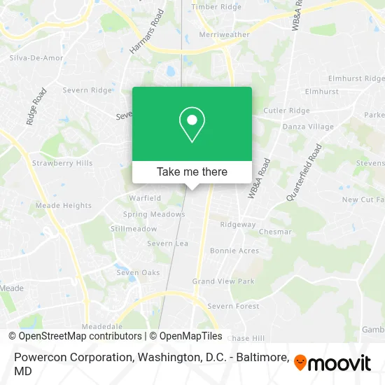 Powercon Corporation map
