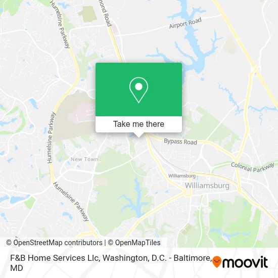 F&B Home Services Llc map