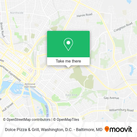 Dolce Pizza & Grill map