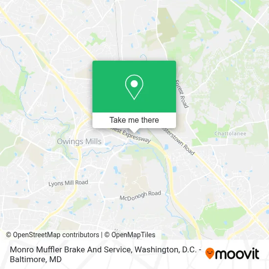 Monro Muffler Brake And Service map