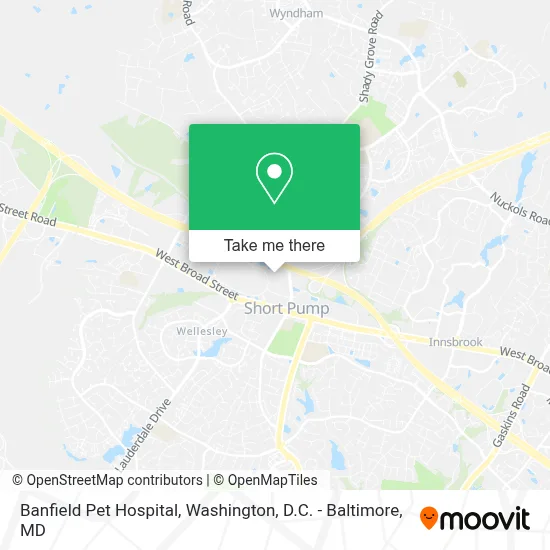 Banfield Pet Hospital map