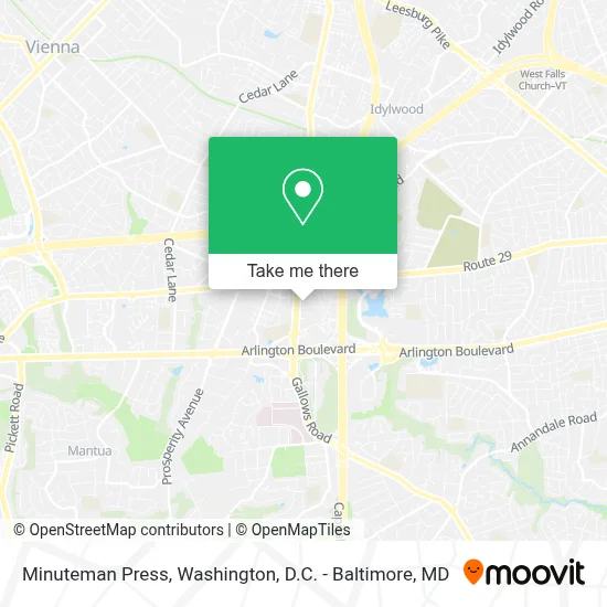 Minuteman Press map