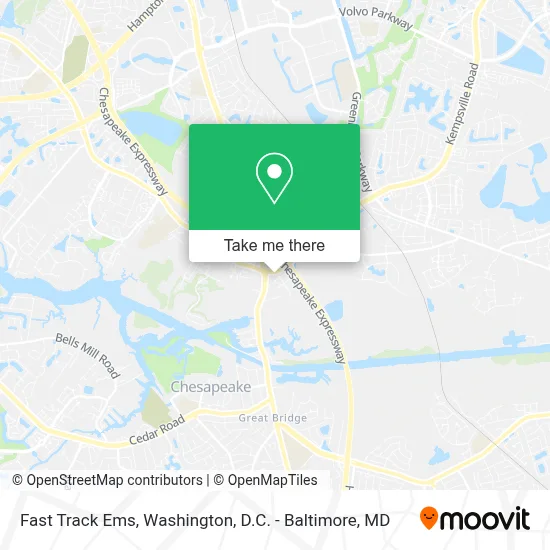 Fast Track Ems map