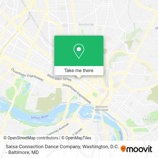 Salsa Connection Dance Company map