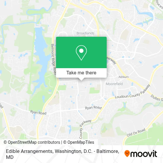 Edible Arrangements map