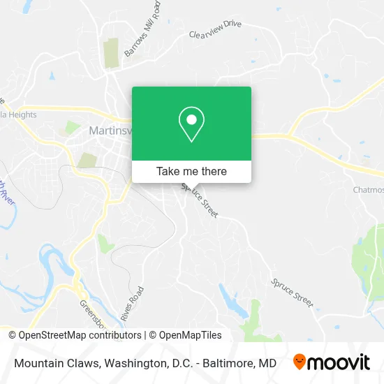 Mountain Claws map