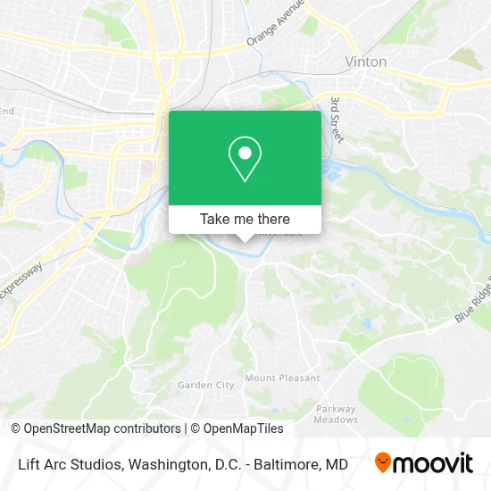 Lift Arc Studios map