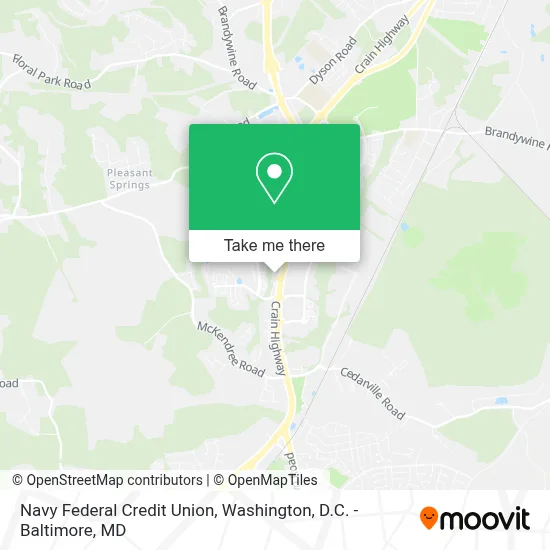Navy Federal Credit Union map