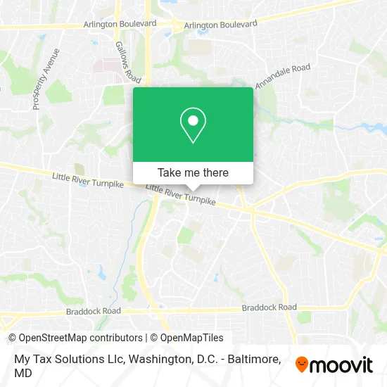 My Tax Solutions Llc map