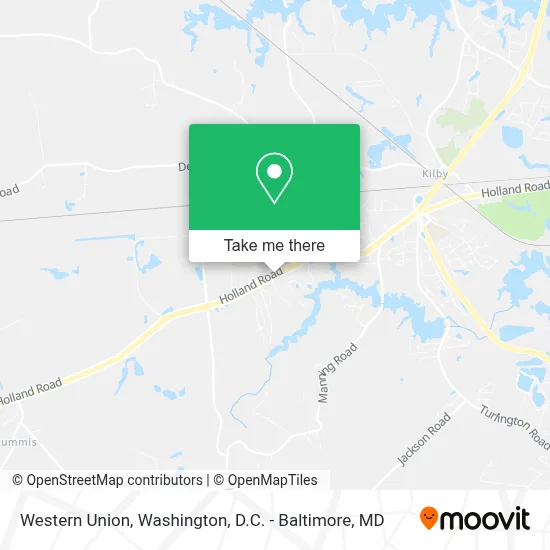 Western Union map
