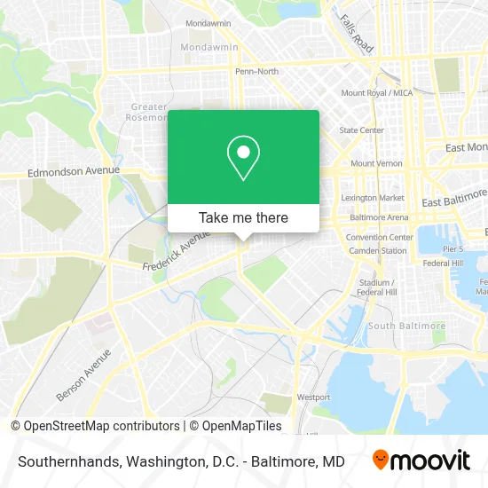 Southernhands map