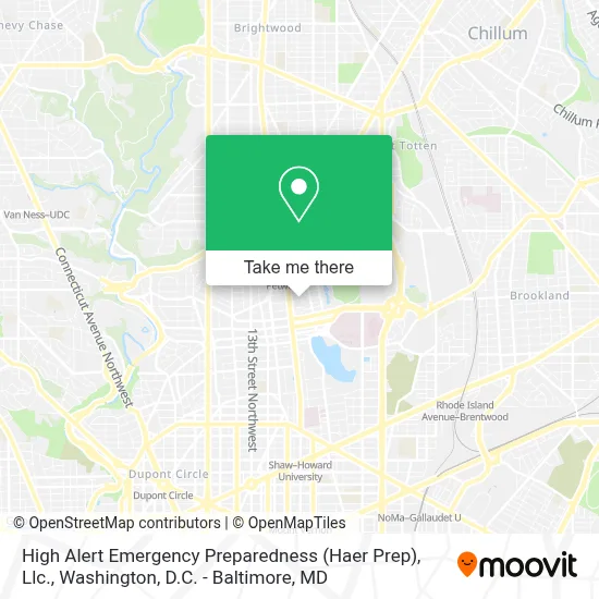 High Alert Emergency Preparedness (Haer Prep), Llc. map