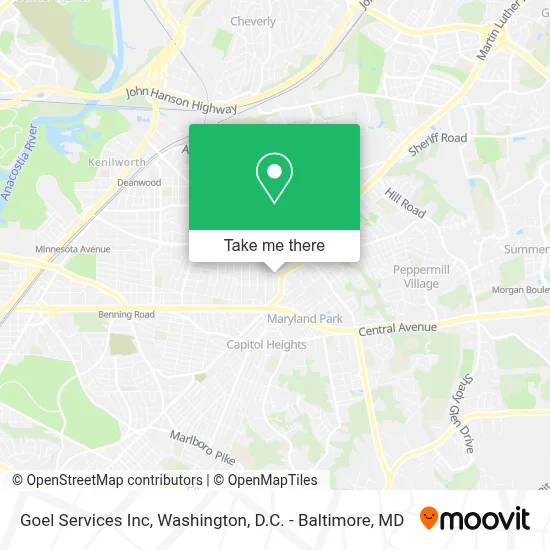 Goel Services Inc map