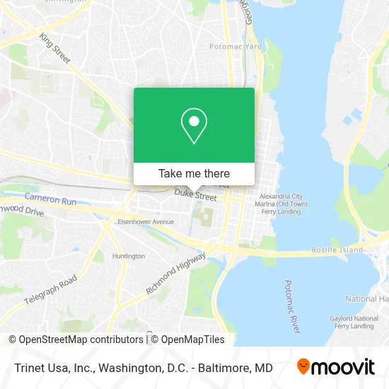 Trinet Usa, Inc. map