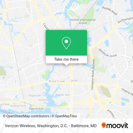 Verizon Wireless map