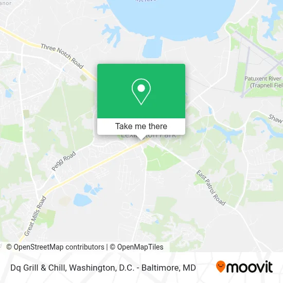 Dq Grill & Chill map
