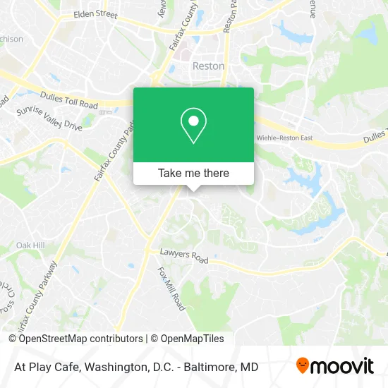 At Play Cafe map