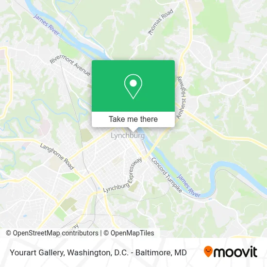 Yourart Gallery map
