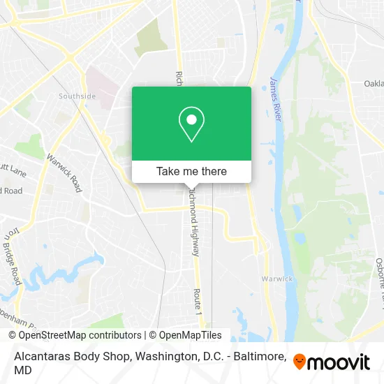 Alcantaras Body Shop map