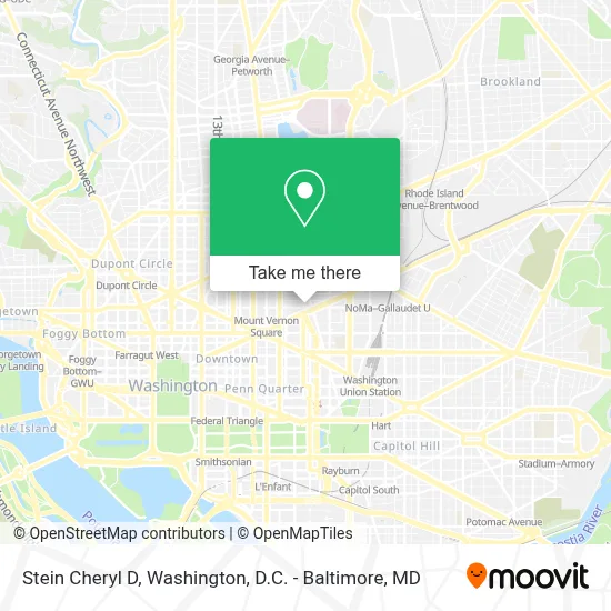 Stein Cheryl D map
