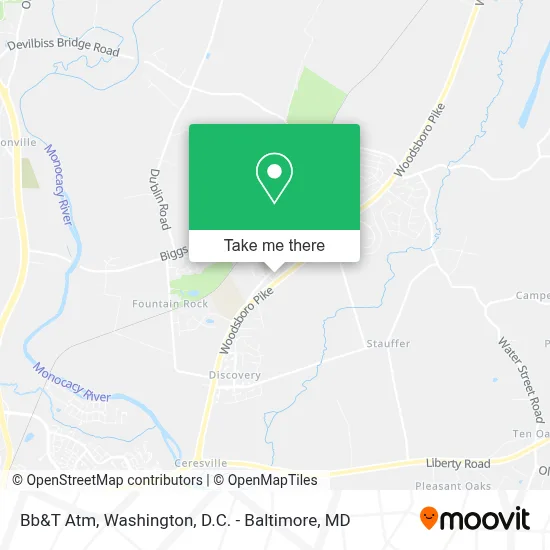 Bb&T Atm map