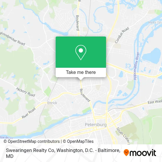 Swearingen Realty Co map