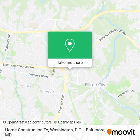 Home Construction Tx map