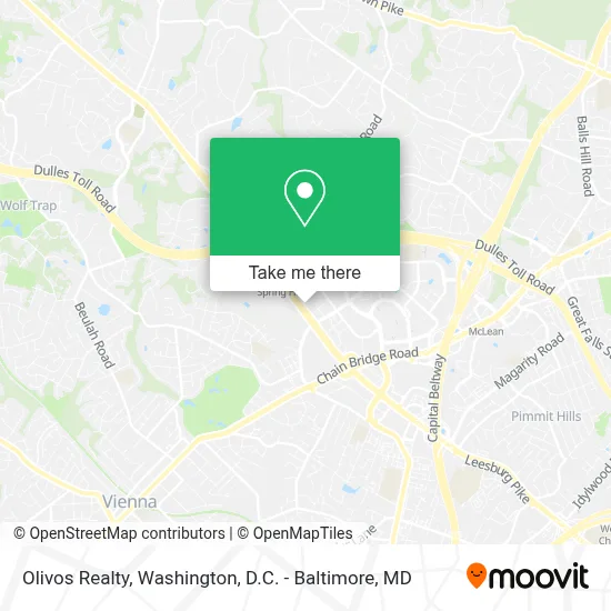 Olivos Realty map