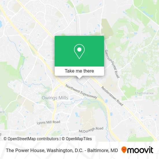 The Power House map