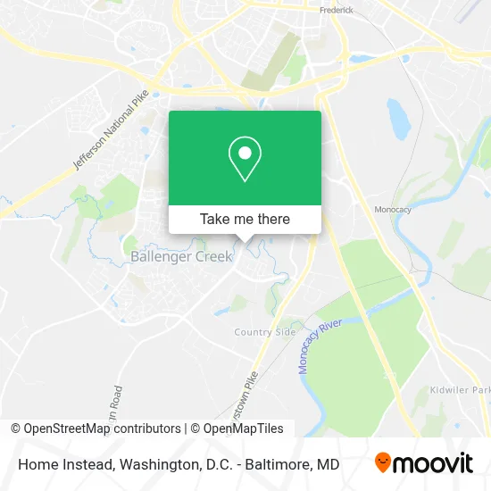 Home Instead map