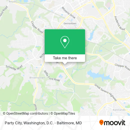 Party City map