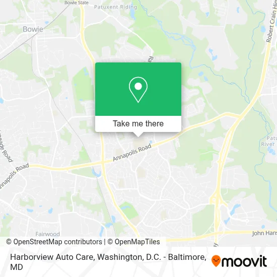 Harborview Auto Care map