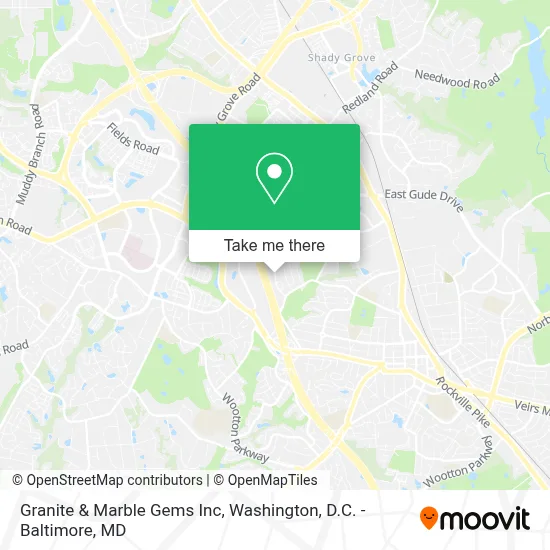 Granite & Marble Gems Inc map