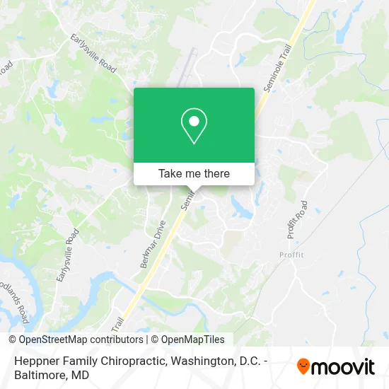 Heppner Family Chiropractic map