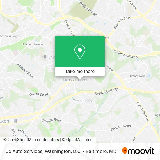 Jc Auto Services map