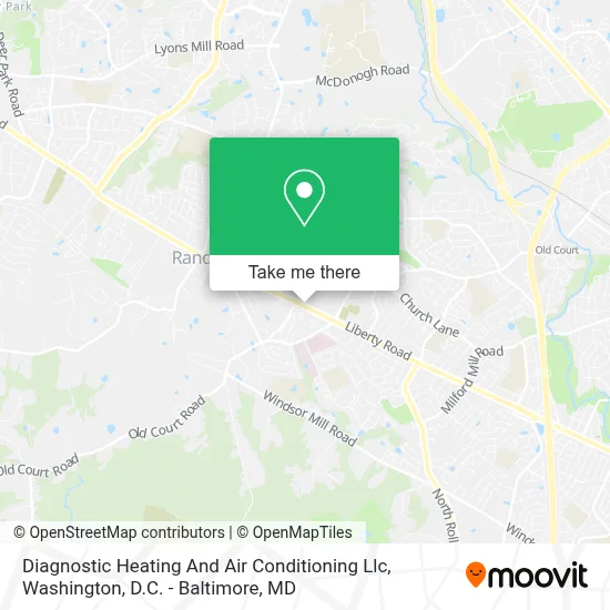 Diagnostic Heating And Air Conditioning Llc map