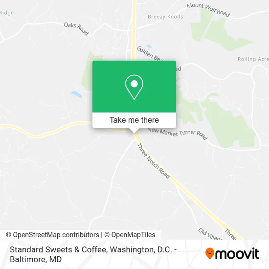 Standard Sweets & Coffee map