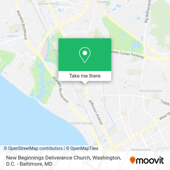 New Beginnings Deliverance Church map